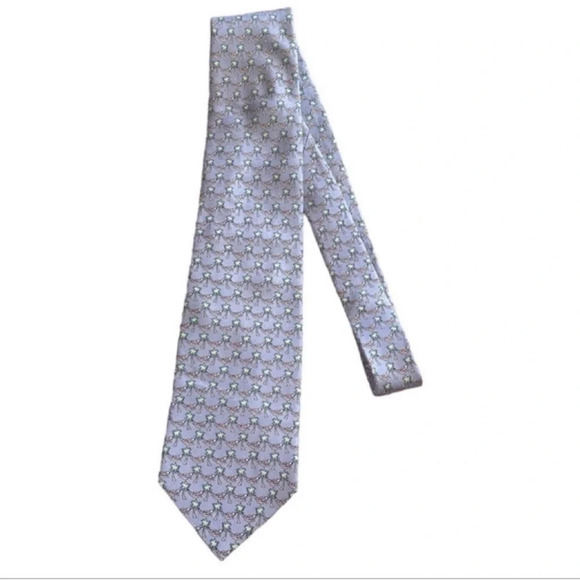 VINEYARD VINES 100% Silk Palm Trees Formal Office Men’s Tie - Picture 2 of 8